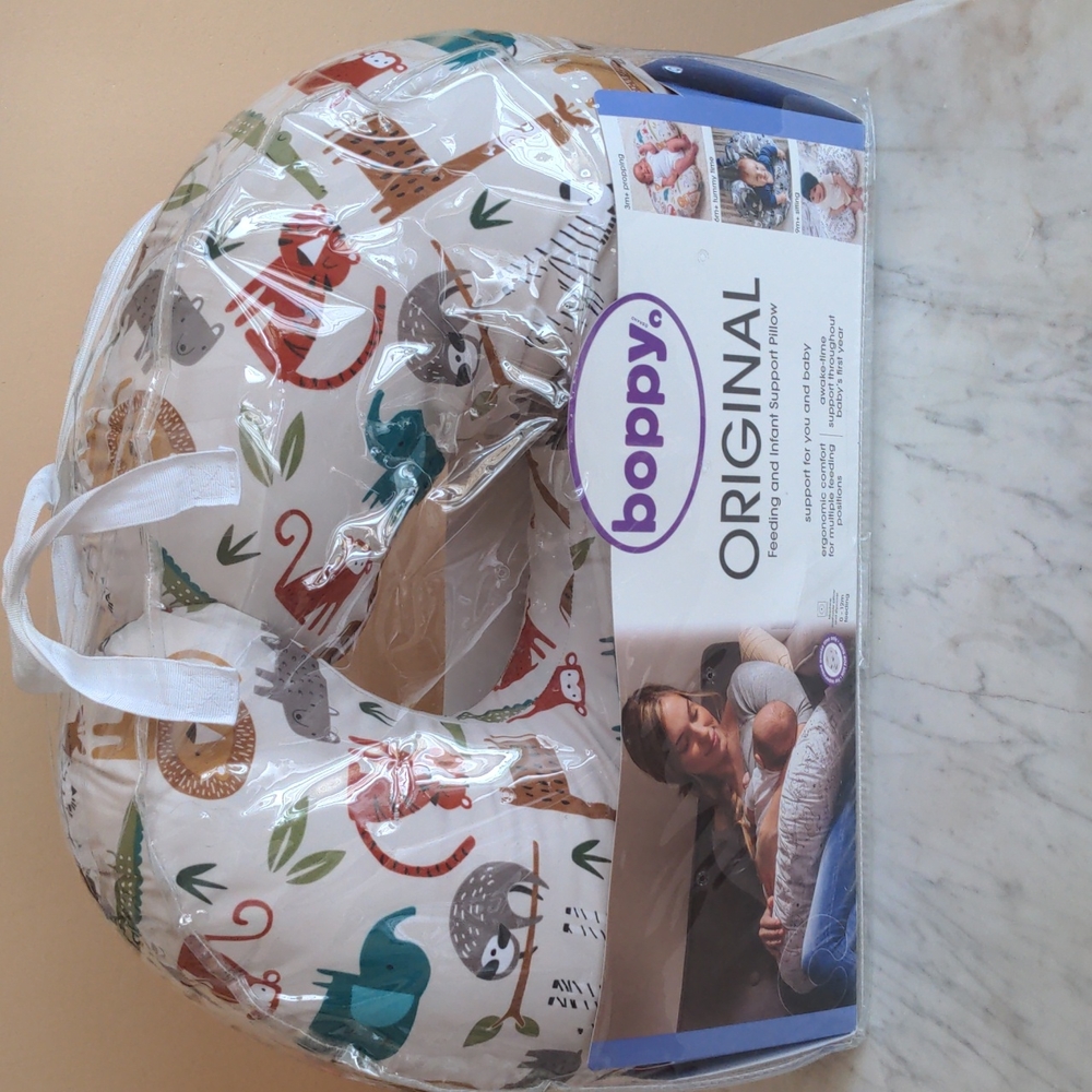 Boppy Nursing Pillow New in Case